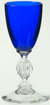 Aurora Cobalt Blue Pousse Cafe'