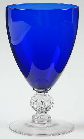 Aurora Cobalt Blue 9 Oz Footed Tumbler
