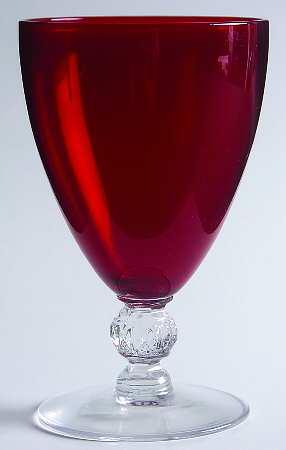 Aurora Carmen Ruby Juice Glass