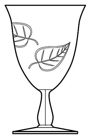 Autumn Water Goblet