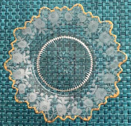 Blossom Time #123 Martha 8 1/2" Salad Plate
