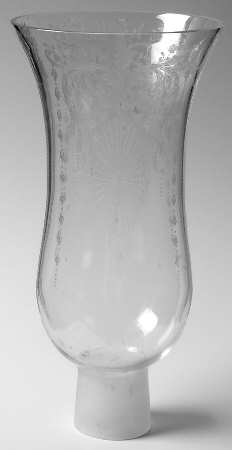 Candlelight Hurricane Lamp Globe for 18" Lamp