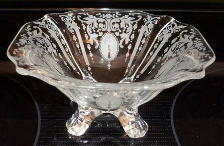 Candlelight 3400 Footed Handled Mayonnaise/Comport