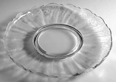 Candlelight Torte Plate