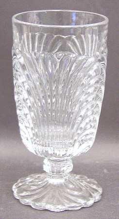 Caprice Clear (Pressed) Footed Tumbler