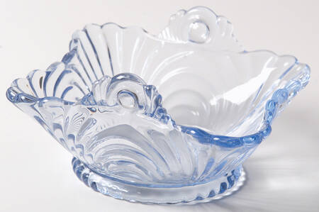 Caprice Moonlight Blue (Stem 300) 4" Square Basket