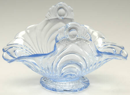 Caprice Moonlight Blue (Stem 300) 7" Handled Basket