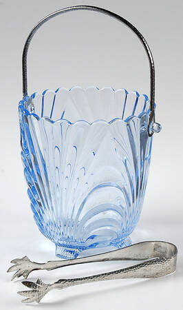 Caprice Moonlight Blue (Stem 300) Ice Bucket with Detachable Handle and Tongs
