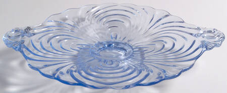 Caprice Moonlight Blue (Stem 300) Footed Plate
