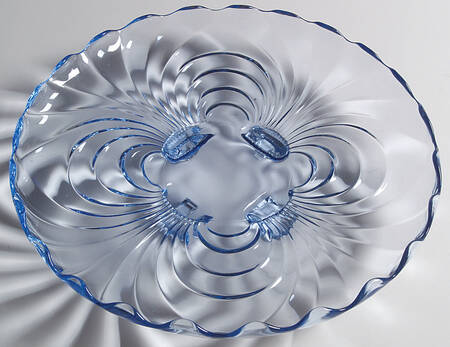Caprice Moonlight Blue (Stem 300) 11" 4-Toed Cabaret Plate