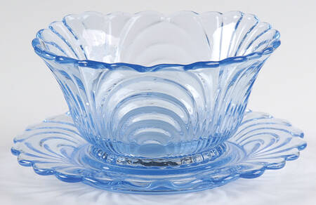 Caprice Moonlight Blue (Stem 300) Mayonnaise Bowl and Underplate