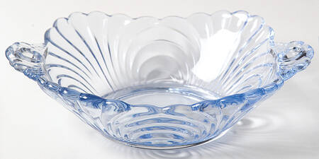 Caprice Moonlight Blue (Stem 300) Flat Open 2 Handled Jam/Jelly