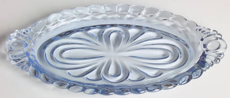Caprice Moonlight Blue (Stem 300) 7" Handled Oval Tray