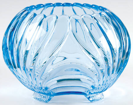 Caprice Moonlight Blue (Stem 300) 8" Rose Bowl