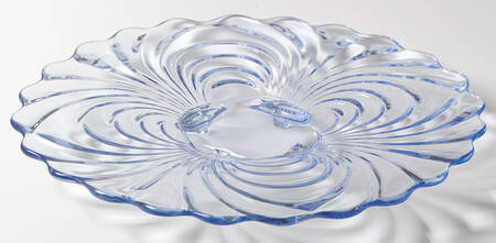 Caprice Moonlight Blue (Stem 300) 11" 4-Toed Torte Plate