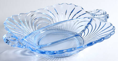 Caprice Moonlight Blue (Stem 300) 7" Square 2 Part Relish