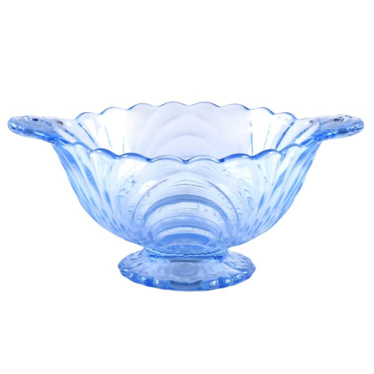Caprice Moonlight Blue (Stem 300) Footed Candy Dish No Lid