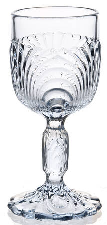 Caprice Moonlight Blue (Pressed) Wine Glass