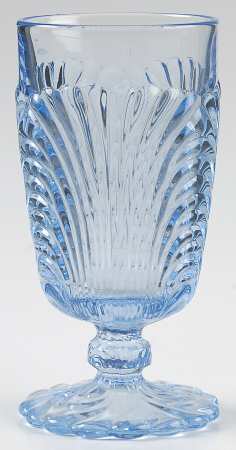Caprice Moonlight Blue (Pressed) 10 Oz Footed Tumbler