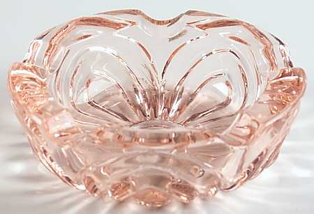 Caprice Pink (Stem 300) 3" Round Ashtray