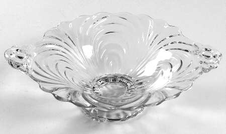 Caprice Clear (Stem 300) Round Compote (Height X Width)
