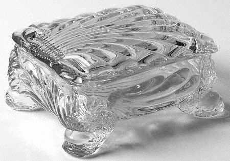 Caprice Clear (Stem 300) Cigarette Box & Lid