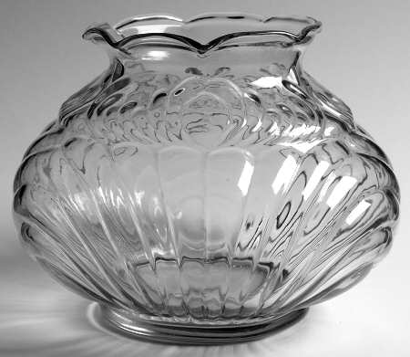 Caprice Clear (Stem 300) 5" Squat Ruffled Vase
