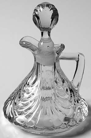 Caprice Clear (Stem 300) Oil Bottle & Stopper