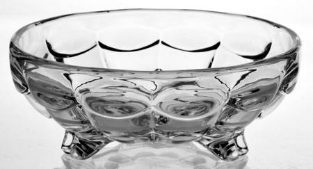 Cascade Clear Footed Candy Box No Lid