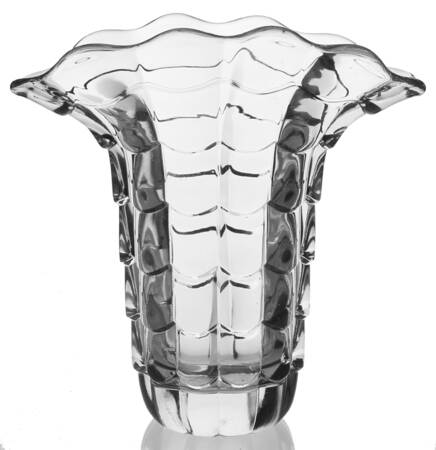 Cascade Clear 9" Flared Vase