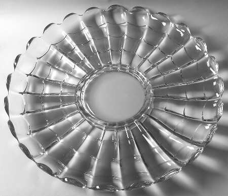 Cascade Clear Punch Bowl Underplate