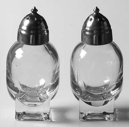 Cambridge Square (Square Base) Shaker Set w/Metal Lids