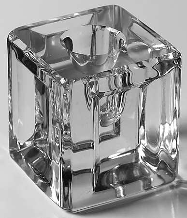 Cambridge Square (Square Base) 2" Candle Block