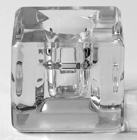 Cambridge Square (Square Base) 1" Candle Block