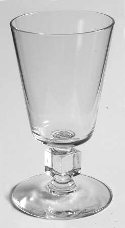 Cambridge Square (Cube Stem) Wine Glass