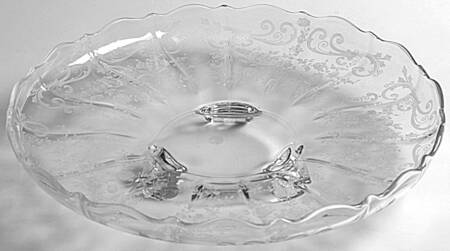 Chantilly 12" 3-Toed Plate by Cambridge