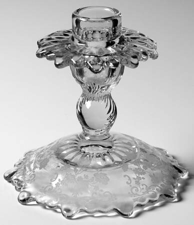 Chantilly Hurricane Lamp No Globe by Cambridge
