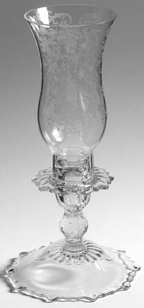 Chantilly Hurricane Lamp & Globe
