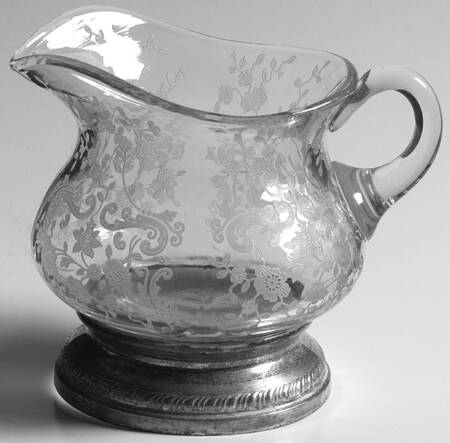 Chantilly Shape 3400 Sterling Base Creamer