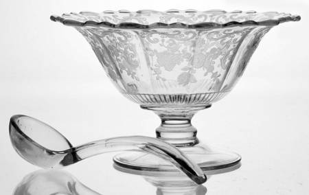Chantilly Martha/276 Footed Mayonnaise with Ladle
