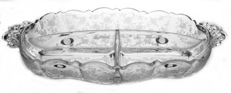 Chantilly #3900/126 Oblong 3 Part Celery/Relish
