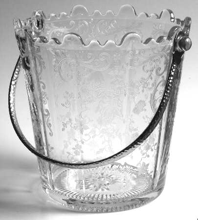 Chantilly Martha/674 Ice Bucket with Handle, No Tongs