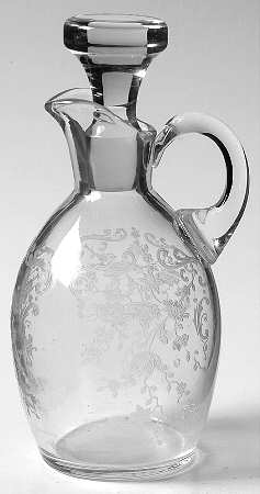 Chantilly 6 Oz Cruet & Stopper