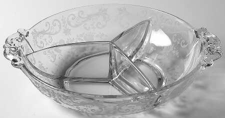 Chantilly 9" 3 Part Round Relish