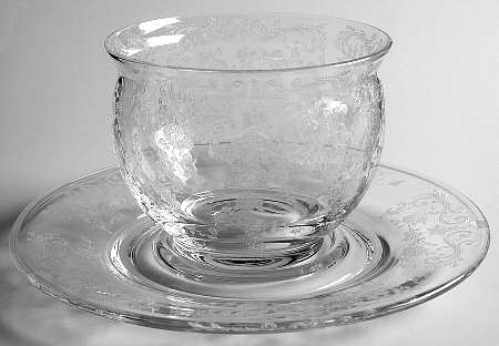 Chantilly Mayonnaise Bowl & Underplate (1532,Flared,Small)