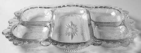 Chantilly Martha/215 Oblong 5 Part Relish