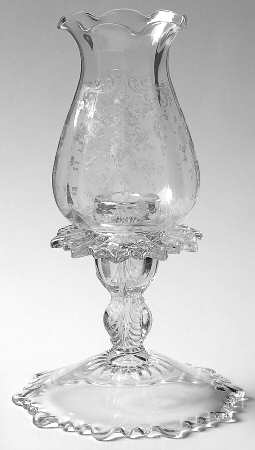 Chantilly Hurricane Lamp & Globe