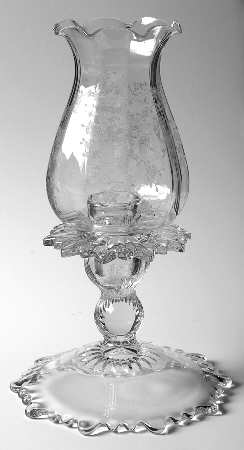 Chantilly Hurricane Lamp & Globe