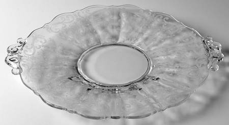 Chantilly Handled Cake Plate by Cambridge