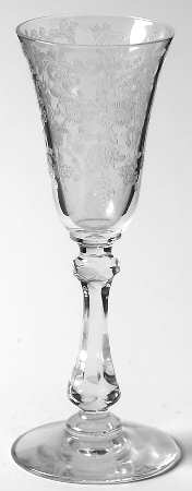 Chantilly Cordial Glass